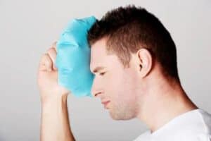 cold compress to face after hair transplant
