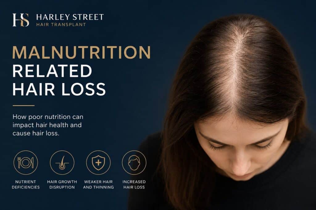 malnutrition related hair loss