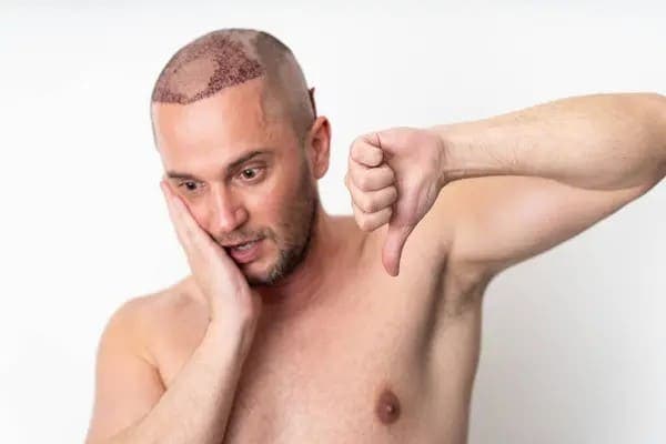 why does a hair transplant fail